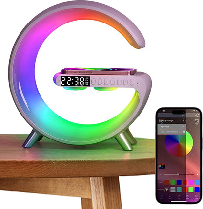 Smart Clock Lamp with Charger