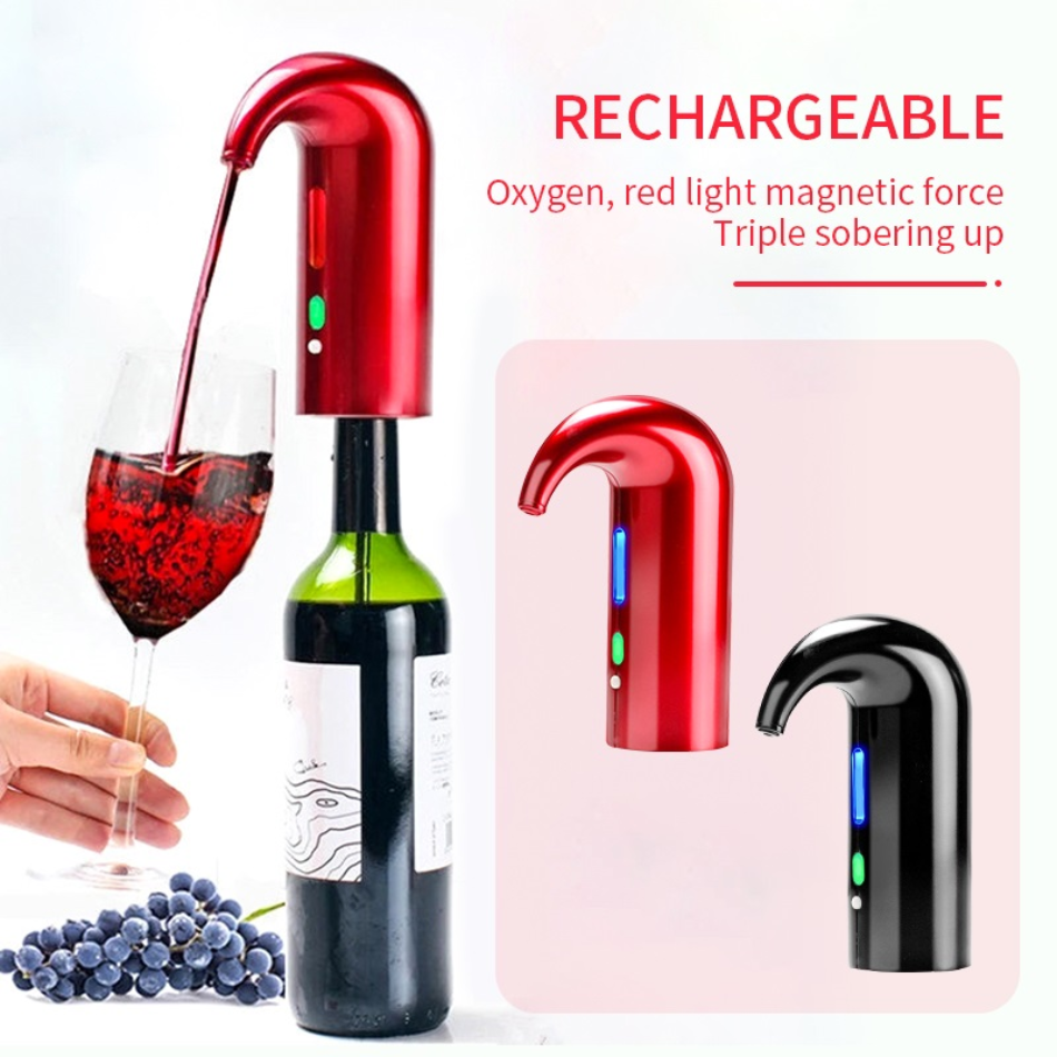 USB Rechargeable Wine Pump and Aerator