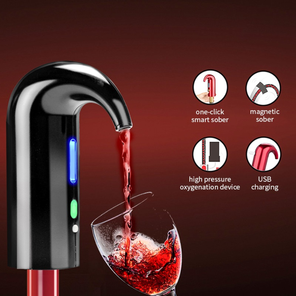 USB Rechargeable Wine Pump and Aerator