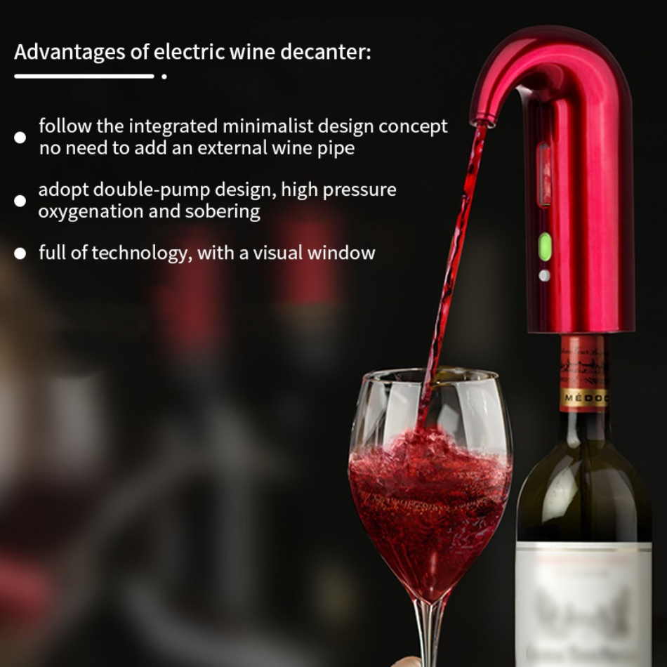 USB Rechargeable Wine Pump and Aerator